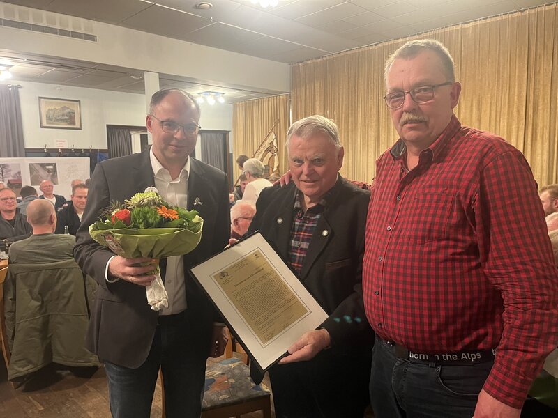 Eine besondere Ehrung für besondere Verdienste