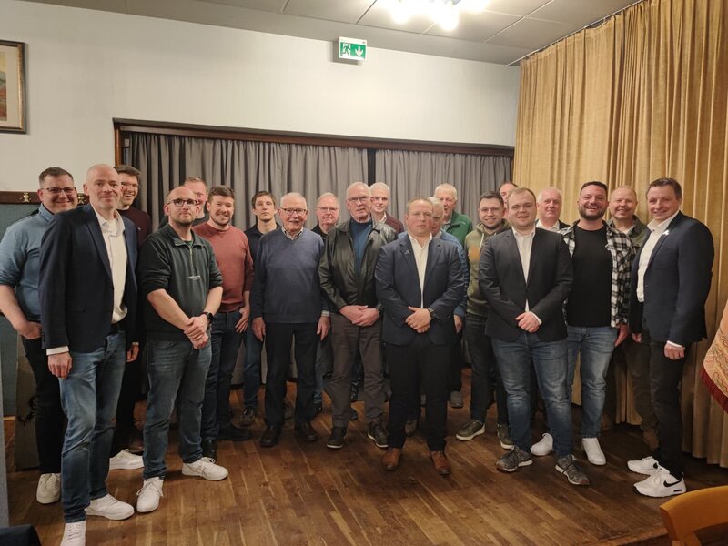 Der Grinkenschmidter Vorstand